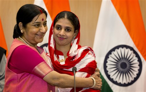 Geeta, Sushma Swaraj