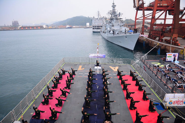 In pics: Armed forces across India celebrate International Yoga Day