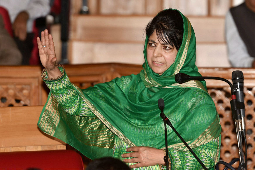 CM Mehbooba Mufti Accuses Farooq Abdullah of Masterminding Unrest in Valley