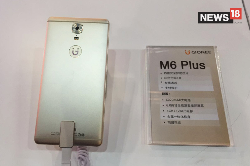 Both the Gionee M6 and M6 Plus are powered by a MT6755 CPU coupled with 4GB RAM. Image: News18.com