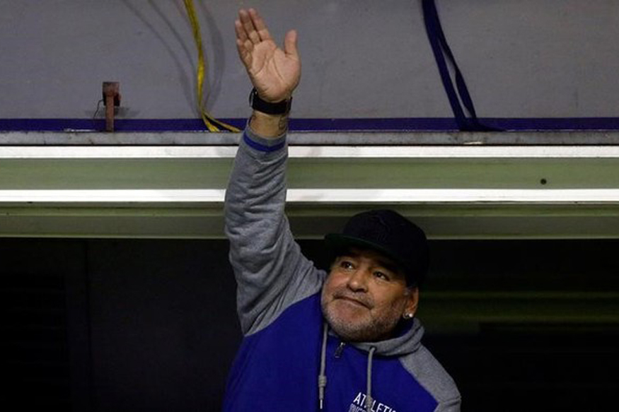 Davis Cup Final 2016: Diego Maradona Cheers on Argentina