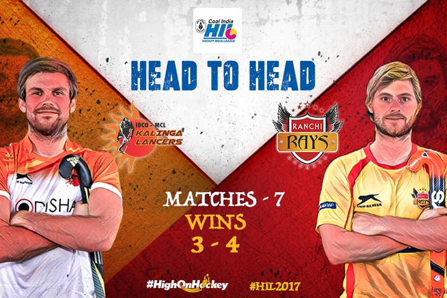 HIL 2017 Live Updates: Kalinga Lancers vs Ranchi Rays, Match 3