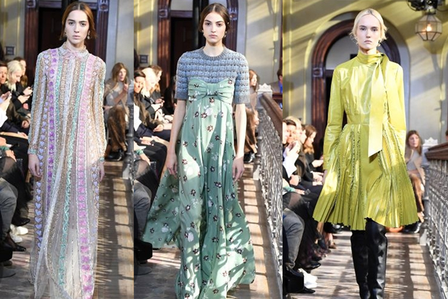 Valentino's Pre-fall 2017 Collection Showers The Runway With Optimism