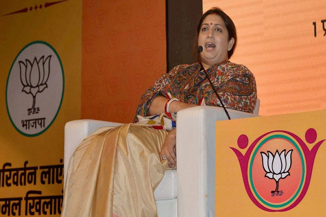 SP is 'Protector of Rapists', Says Irani After FIR Against UP Min in Rape Case