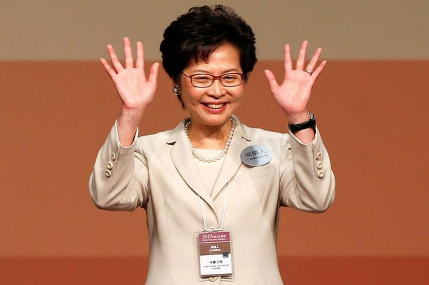 Hong Kong Chooses Carrie Lam as Next Leader Amid Political Turmoil