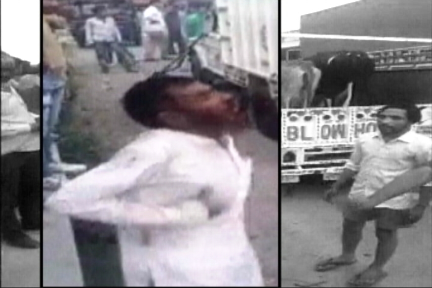 Demonstration in Jaipur Against Alwar Lynching by Cow Vigilantes - News18