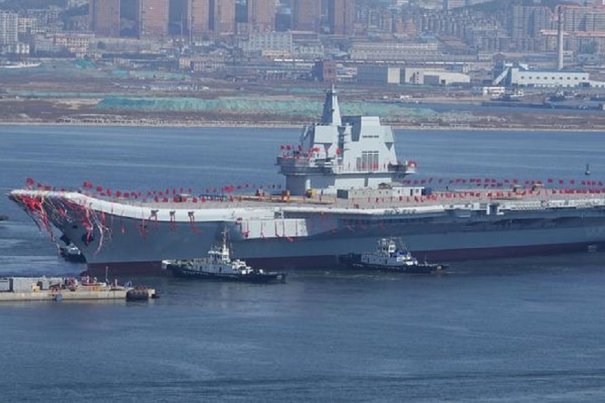 China Launches Second Home-Built Aircraft Carrier