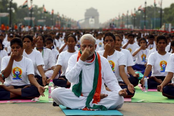 In pics: How world celebrates International Yoga Day
