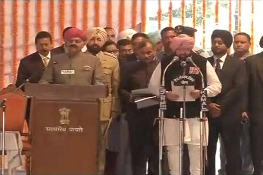 Amarinder Singh Sworn in as Punjab CM, Sidhu Gets Cabinet Berth